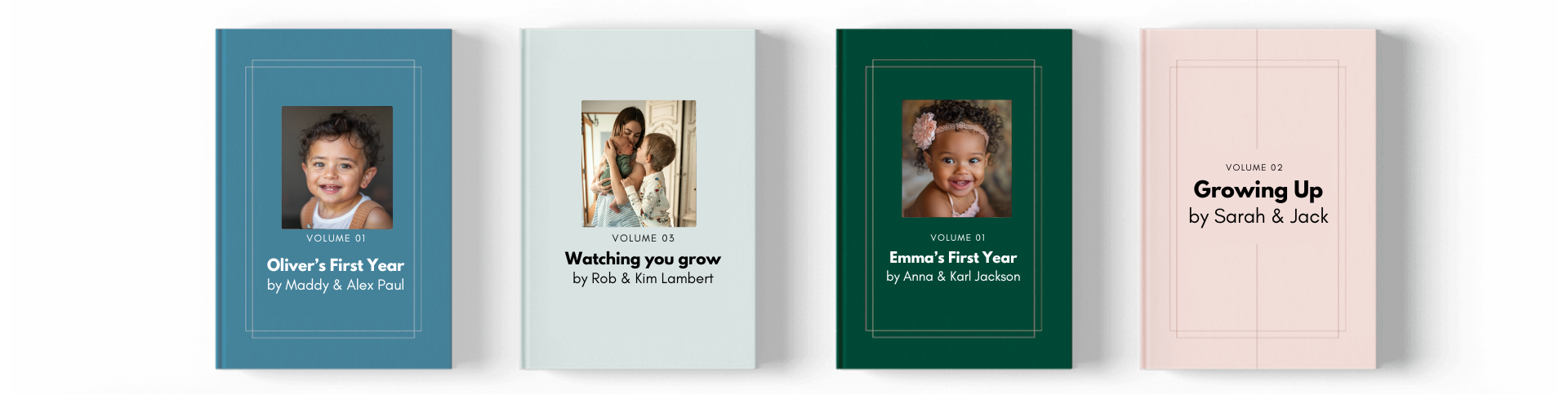 Book mockup row 1
